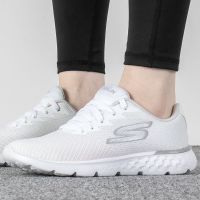Skechers斯凯奇女鞋新款舒适透气健身鞋轻便缓震运动跑步鞋14804-BKW ZP