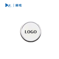 赫戏 定制不锈钢滴胶宣传标识 HXD8113 个
