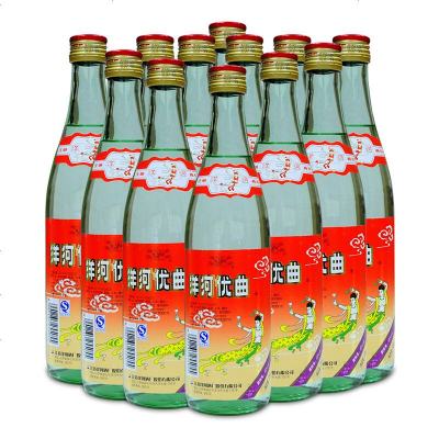 洋河白酒洋河优曲55度475mL*12瓶浓香型白酒光瓶酒整箱12瓶装