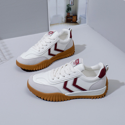 2025春季小白鞋新款韩版ins女学生厚底增高运动板鞋休闲街拍