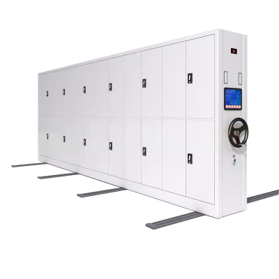 DXBG密集柜档案室电动智能密集架移动档案柜凭证资料柜手摇文件柜一列6组每立方(智能)