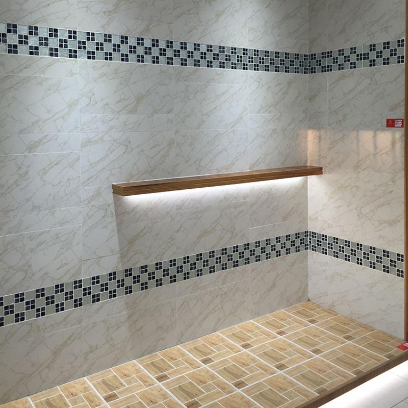 雅士白地砖爵士白仿古砖卫生间厨房墙砖防滑耐磨白色阳台瓷砖哑光壹德