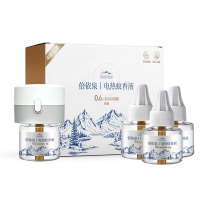 倍依泉 电热蚊香液 40ml*4瓶 +1器 无香持效