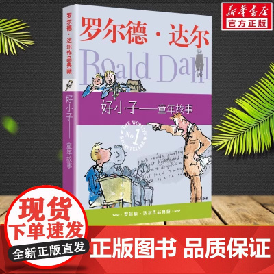好小子童年故事 罗尔德达尔作品典藏7-9-12-15岁小学生三四五年级老师故事书课外阅读外国儿童经典文学新华正版罗尔德达