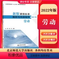 [正版]2024当天发货新版课程标准解析与教学指导2022年版 劳动 刘霞 黄琼 主编 小学初中通用 北京师范大学出