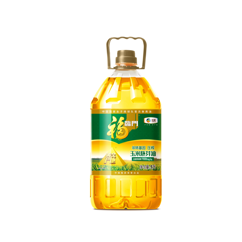 福临门福至心礼 非转基因 物理压榨 玉米油5L中粮出品