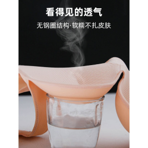 无肩带大码文胸聚拢防滑裹胸薄款防走光秋季隐形抹胸式婚纱内衣女