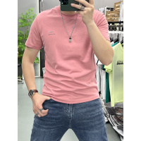 短袖T恤男夏季新款钢印韩版潮流简约半袖上衣t休闲潮牌体恤衫