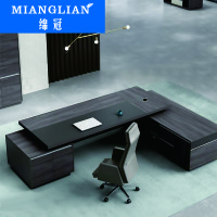 绵冠MIANGUAN老板桌 办公桌办公家具经 理桌主管桌大班台桌子桌面2000*800*750mm