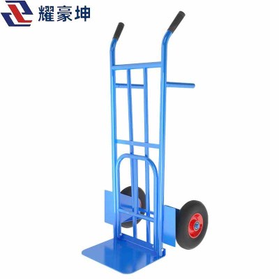 耀豪坤两轮手推装货搬运车10寸橡胶实心轮HU1Y/台