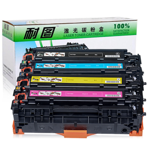 耐图 惠普304A黑色/青色/黄色/红色硒鼓[四色套装]适用HP2020 CP2025n CP2025dn碳粉盒 墨盒