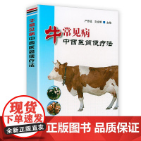 牛常见病中西医简便疗法 牛疾病常见病牛病症状预防牛疾疾牛病类症鉴别与诊治图谱书籍