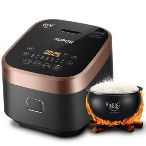 苏泊尔(SUPOR)电饭煲SF30HC749 迷你电饭锅2-4人3L球釜智能预约家用煮粥锅 3LIH电磁加热预约功能