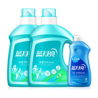 蓝月亮活力橙花除菌去味洗衣液3kg*2+风清白兰预涂·手洗双用型洗衣液500g