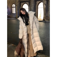 年新款冬季立领棉服女时尚宽松小个子中长款加厚保暖棉衣外套_1