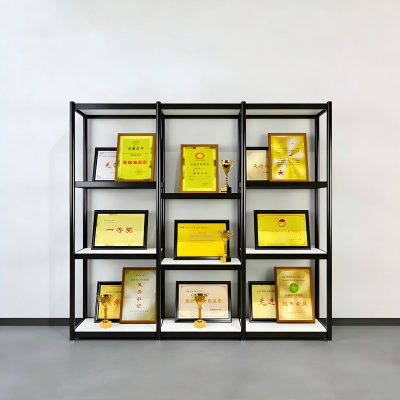 易企采 荣誉展示架25*200*150CM 奖牌奖杯证书手办置物架 单位:组 货期7天