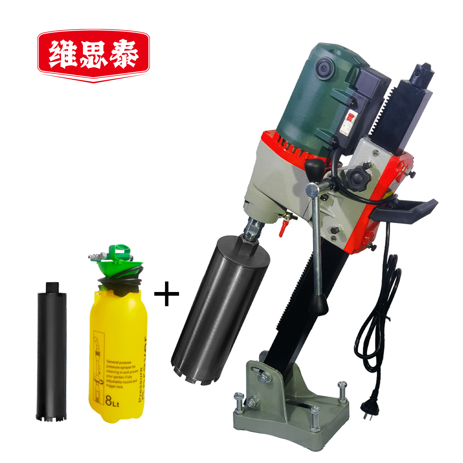 维思泰 水钻机金刚石钻孔机改锚钻水钻 GTGK-6235 台