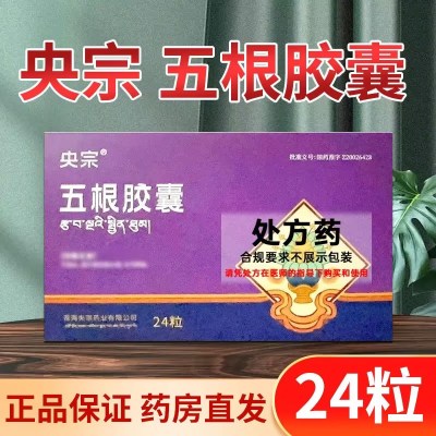 央宗 五根胶囊 24粒/盒