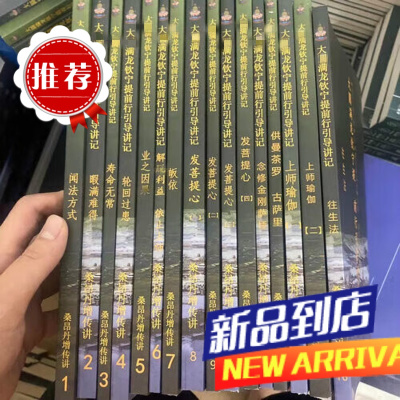 珍藏版 大 满龙钦宁提前行引导讲记1-16册