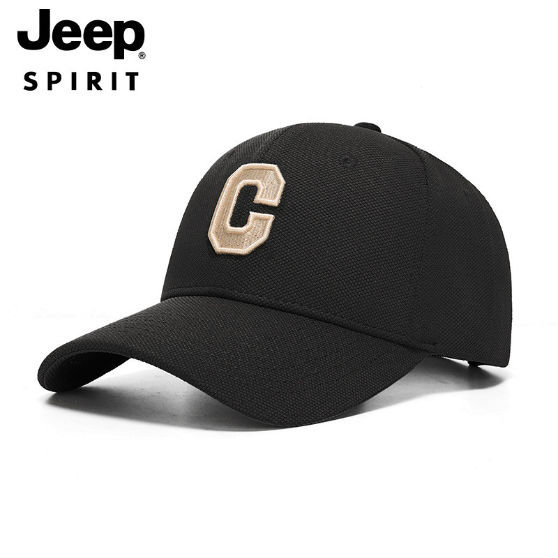 JEEP SPIRIT吉普帽子男女款四季棒球帽情侣帽鸭舌帽