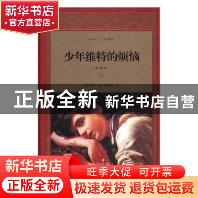 正版 少年维特的烦恼:全译本 (德)歌德著 四川文艺出版社 9787541