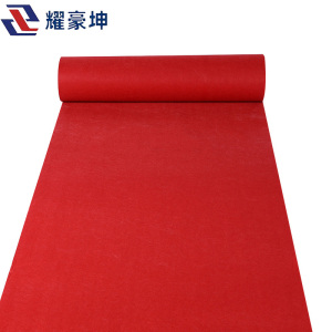 耀豪坤 一次性红地毯宽1cm/米