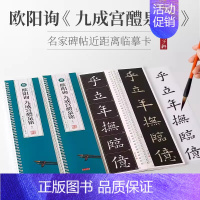 临读对照 唐 九成宫醴泉铭(共3卷) [正版]共43种近距离临摹字卡颜真卿勤礼碑多宝塔碑欧阳询九成宫临读对照版全文修复