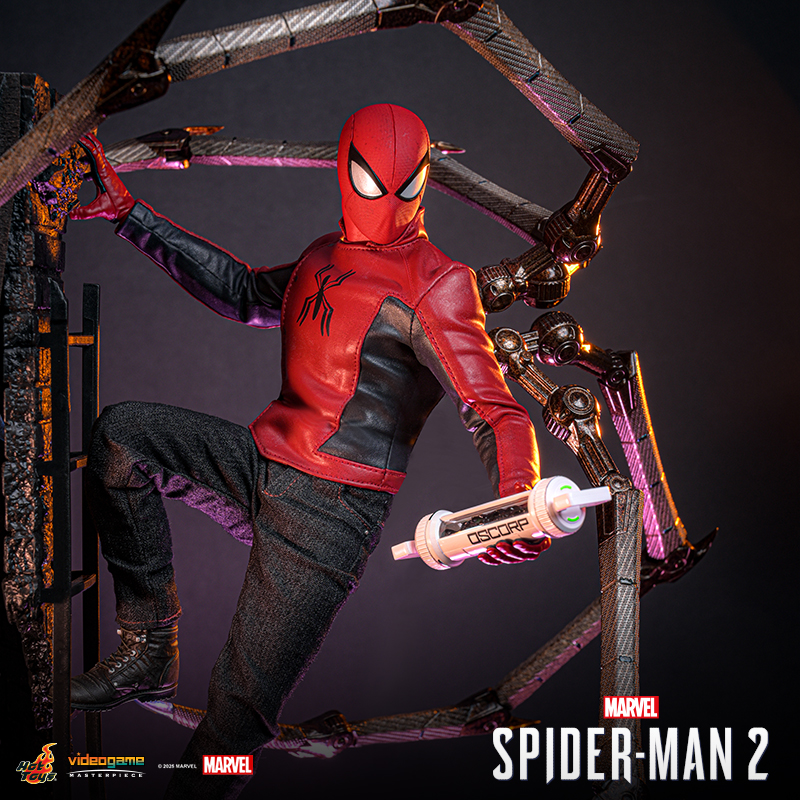 Hot Toys漫威蜘蛛侠彼得·帕克背水一战战衣1:6人偶