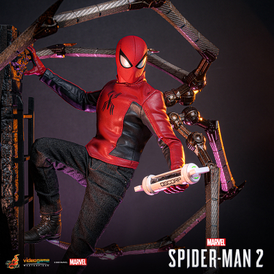 Hot Toys漫威蜘蛛侠彼得·帕克背水一战战衣1:6人偶