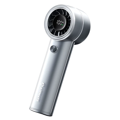 艾美特(Airmate)手持风扇迷你直流3000mAH挂脖20H长效续航电风扇灰色FREE6-1