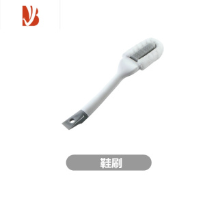 三维工匠不伤鞋软毛鞋刷创意长柄运动鞋清洗刷多刷鞋器网面清洁刷子 白色/鞋刷