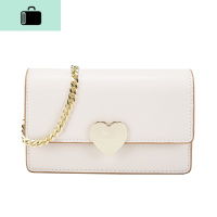 迷你链条小方包包女2020新款潮高级感洋气网红小众单肩斜跨包NEW LAKE 白色女斜挎包