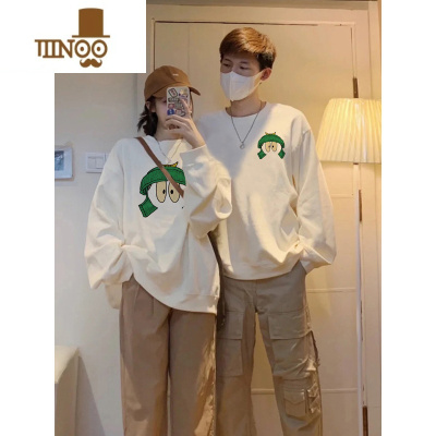 YANXUdisoo七夕情侣装卫衣2023新款潮牌特别的网红感外套装