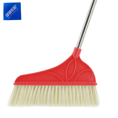 安居先森不锈钢柄塑料软毛扫把 JMY-205