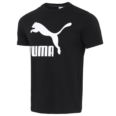 PUMA彪马短袖男T恤2021夏季新款宽松圆领运动服体恤衫532279-01