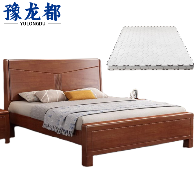 豫龙都床+床垫1.2M套