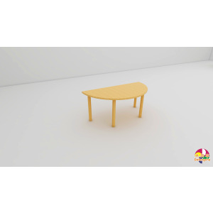 PTZ215 120cm*60cm*49cm 半圆桌
