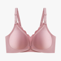 孕妇哺乳内衣怀孕期专用产后喂奶文胸聚拢防下垂夏季薄款奢胸罩芬