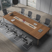 会议桌长条桌简约现代培训桌接待洽谈会客桌椅组合