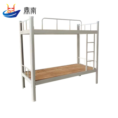 鼎南上下床 双层床优质冷轧钢双人高低床两层上下铺铁艺床员工学生宿舍工地公寓