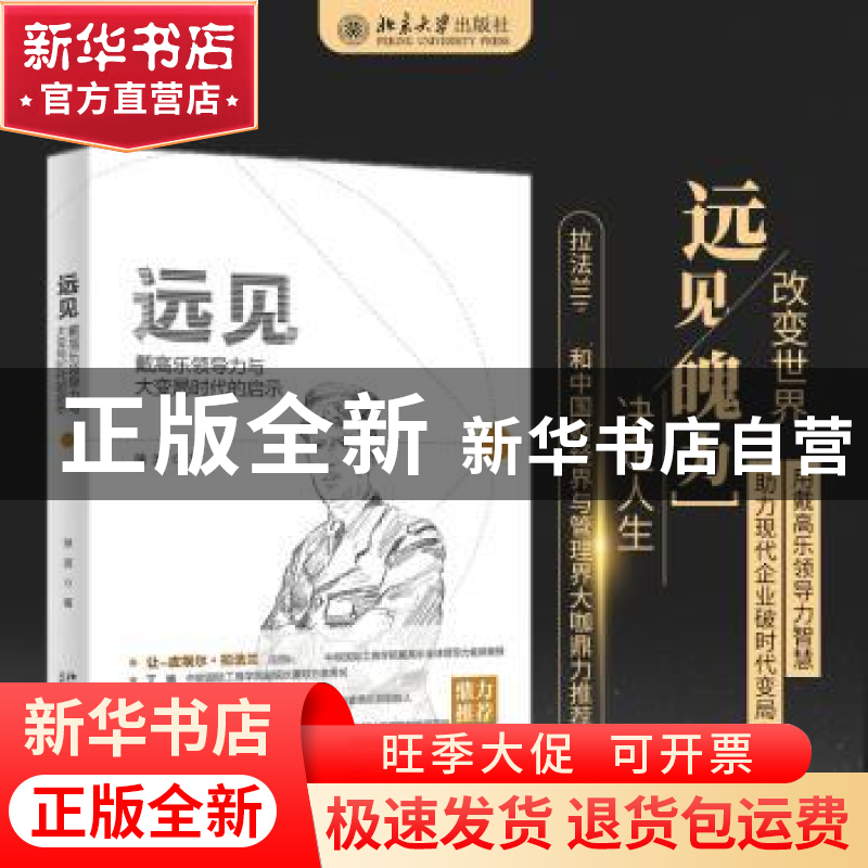 正版 远见:戴高乐领导力与大变局时代的启示 徐波著 北京大学出版