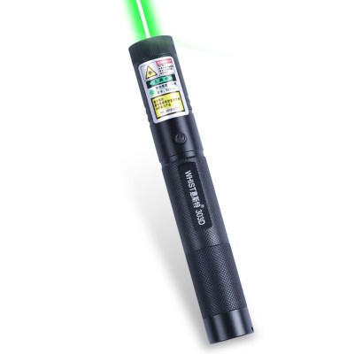 惠斯特303D大功率绿光激光手电售楼射笔usb充电强光远射激光灯红光镭射灯教练教鞭激光笔红外线沙盘笔指星笔绿光