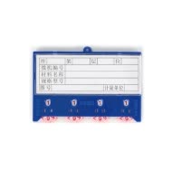 瑾如云海 磁性标签 料签 四轮65*100mm全磁 个
