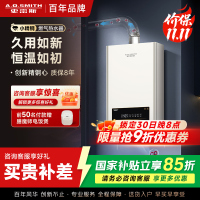 AO史密斯新品小体积16升精钢燃气热水器 JSQ31-EC3 负压燃烧更安全 精控恒温 家用持久恒温大水量