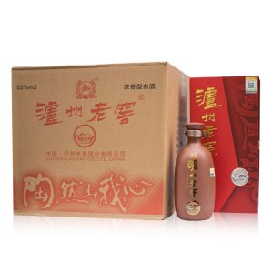 泸州老窖 紫砂大曲 52度500ml*6瓶 浓香型白酒