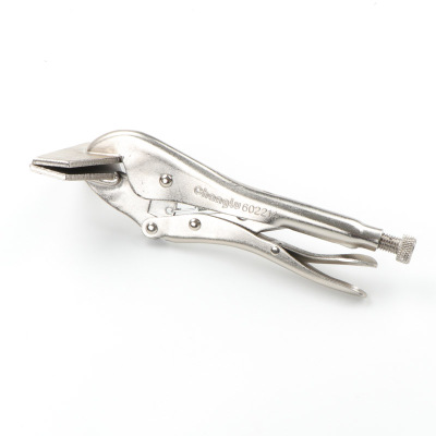 长鹿10寸平口大力钳扁嘴夹持固定工具