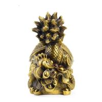 美帮汇铜龙龟摆件 日进斗金龙头龟家居客厅装饰品