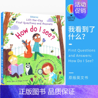 [正版]Usborne 英文原版 Lift-The-Flap How Do I See?我看到了什么?尤斯伯恩图书立体书