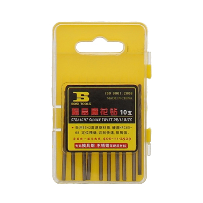 波斯(BOSI) 荧光系列精品麻花钻 3.1mm 盒