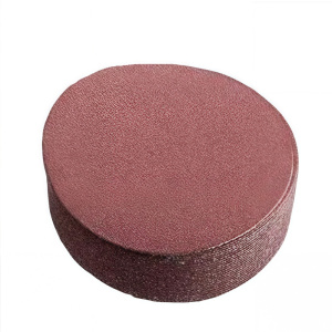 铁洋 背绒砂纸片 植绒砂纸片 4寸100mm 240目红砂 片